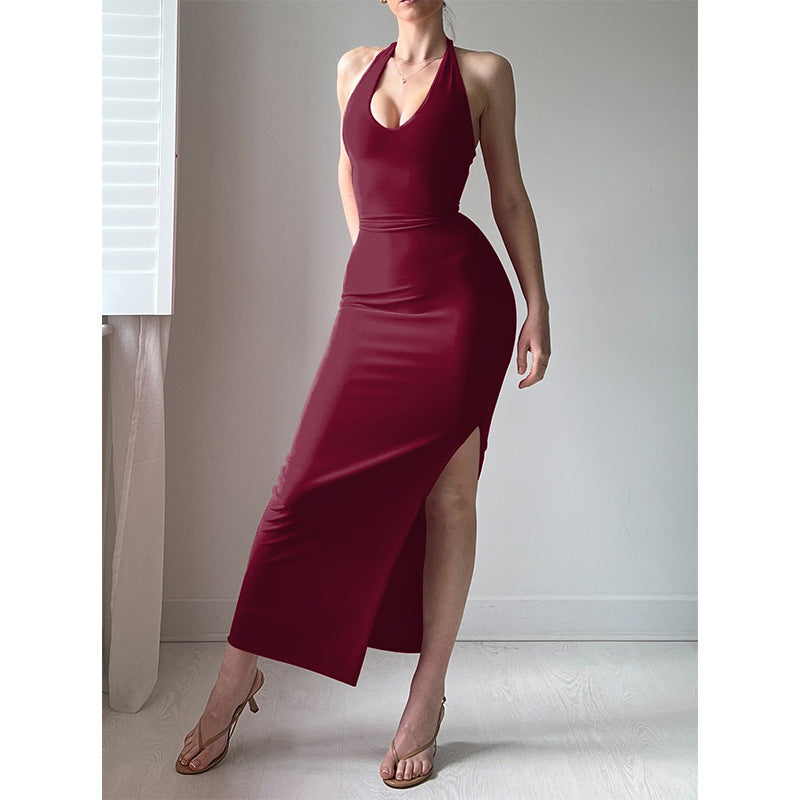 Aura Slit Dress